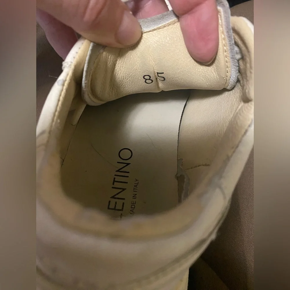 Valentino  Berenice Metallic Logo Women’s Sneakers